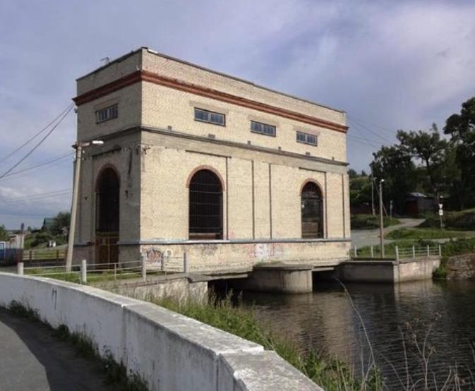 Плотина Ревдинского водохранилища, г. Ревда